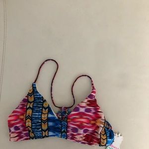 New  Raisins  Trival print Holster bikini top